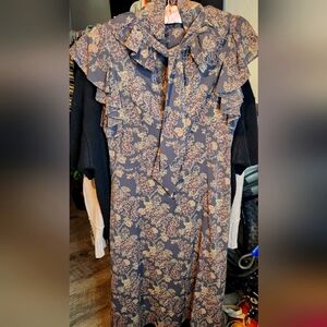 Theory Ruffle Dress, Size 2